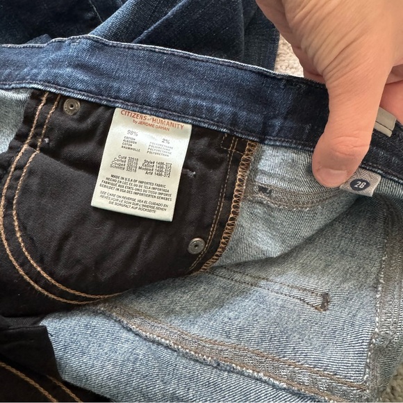 Citizens Of Humanity Skinny Ankle Dark Wash style 1498-372 Jeans 28 - Picture 9 of 12